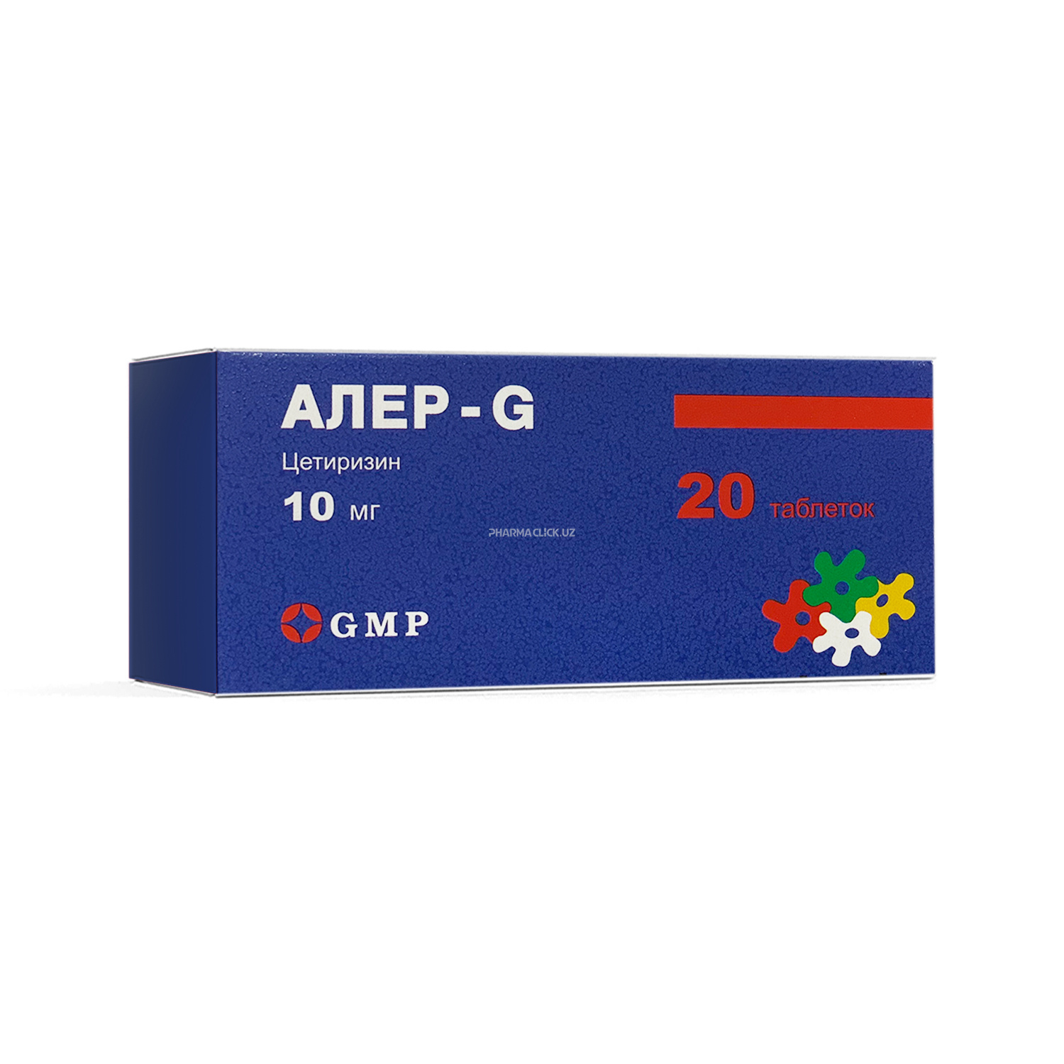 Алер-G  таб. 10 мг №20   GMP