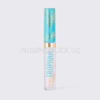 Блеск для губ Vivienne SaboTropique Gloss тон 02, Прозрачный с серебряным глиттером Pharmaclick