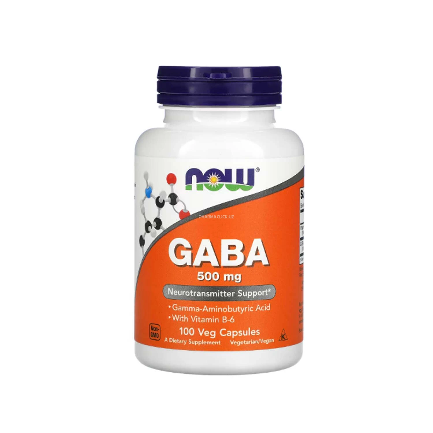 B6 Now Foods vitaminli GAMK 500mg 100 kapsula