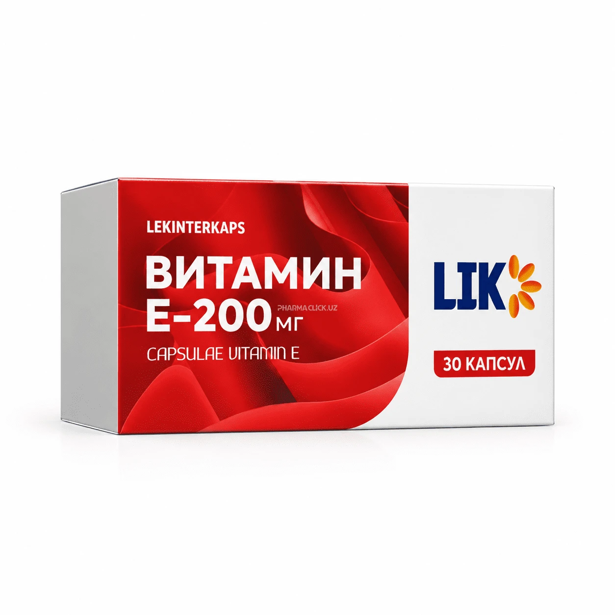 Витамин Е LIK 200мг №30