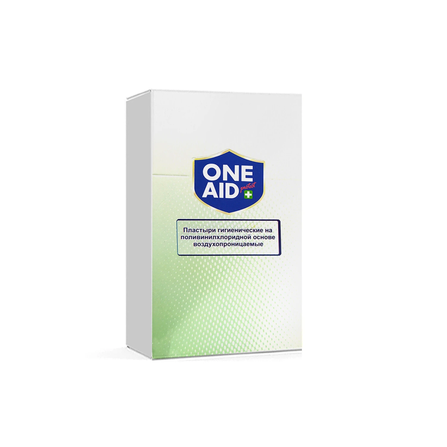 Пластырь гиг. на поливинилхлоридной основе ONE AID 19мм*72мм №500
