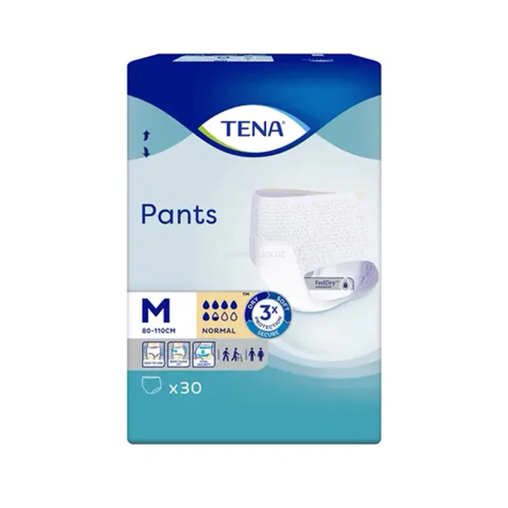 Подгузники-трусики для взрослых Tena Normal Medium 30шт