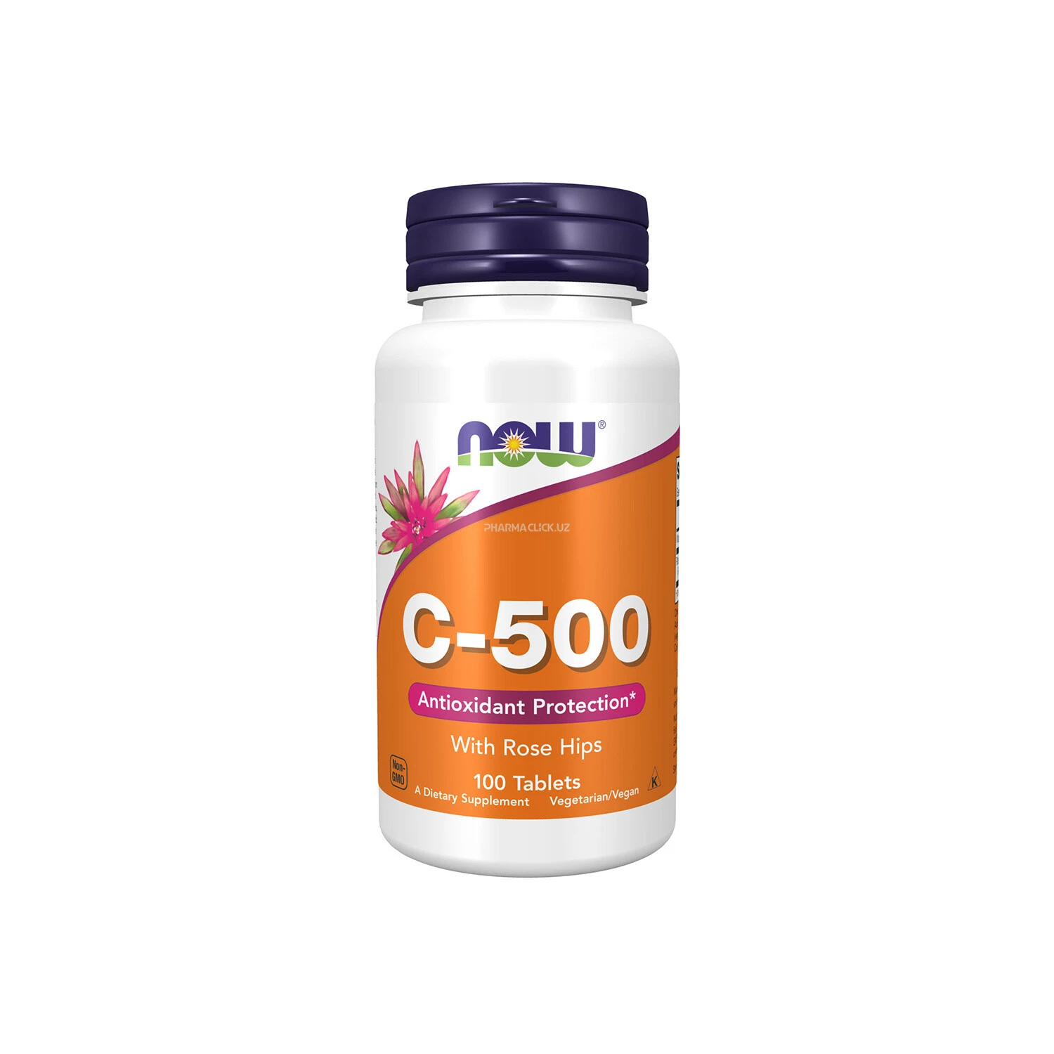 Витамин С-500 аскорбат кальция NOW Foods капс. №100