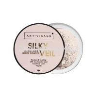 Рассыпчатая пудра для лица Art-Visage SILKY VEIL, оттенок 302 Матирующая телесная