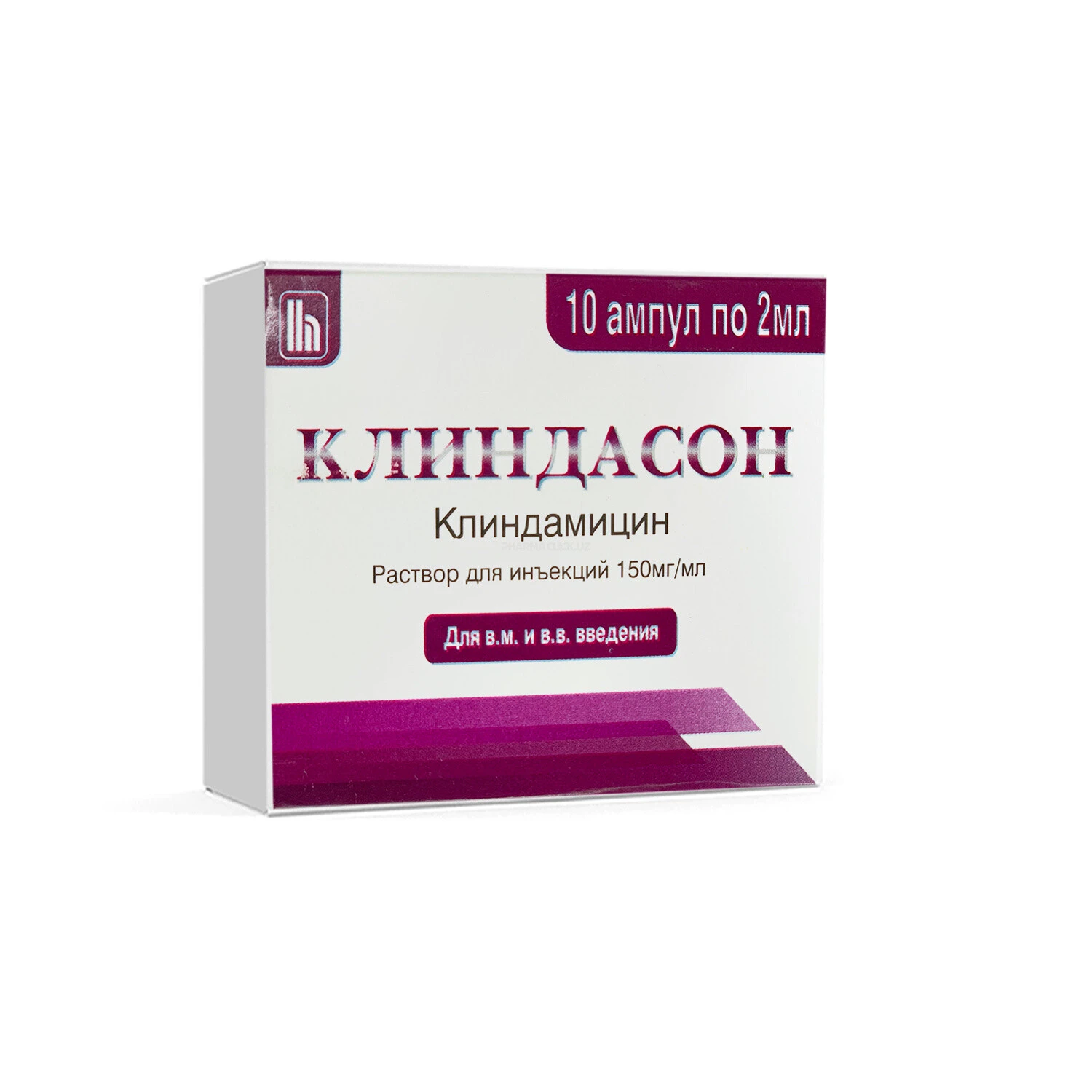 Клиндасон р-р для иньекций 150 мг/мл 2 мл №10