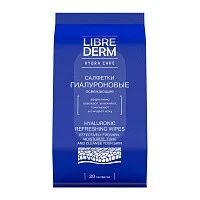 Гиалуроновые влажные освежающие салфетки