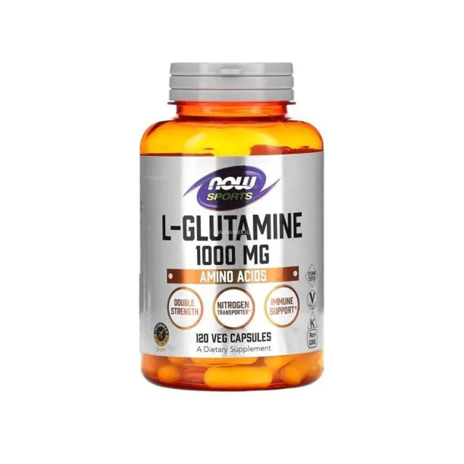 NOW Foods L-Glutamine glutamini, 1000 mg, 120 kapsula