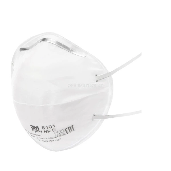 Маска противоаэрозольная фильтрующая, чашеобразная (FFP1 NR D) 8101