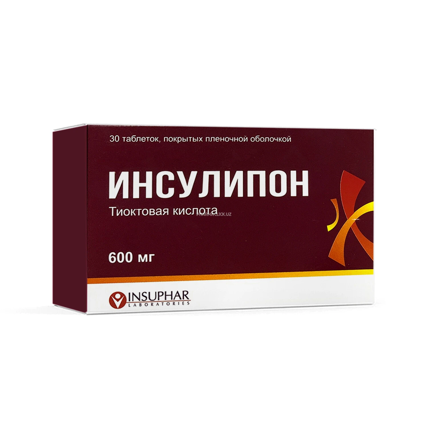 Insulipon tabletkalar 600mg №30