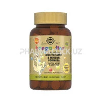 Кангавитес, мультивитамины и минералы со вкусом тропических фруктов, Solgar