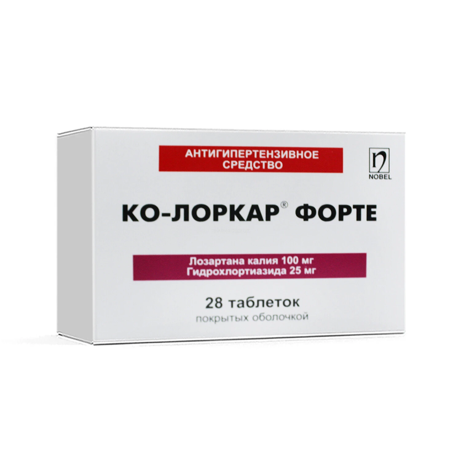 Ко-Лоркар форте таб. №28