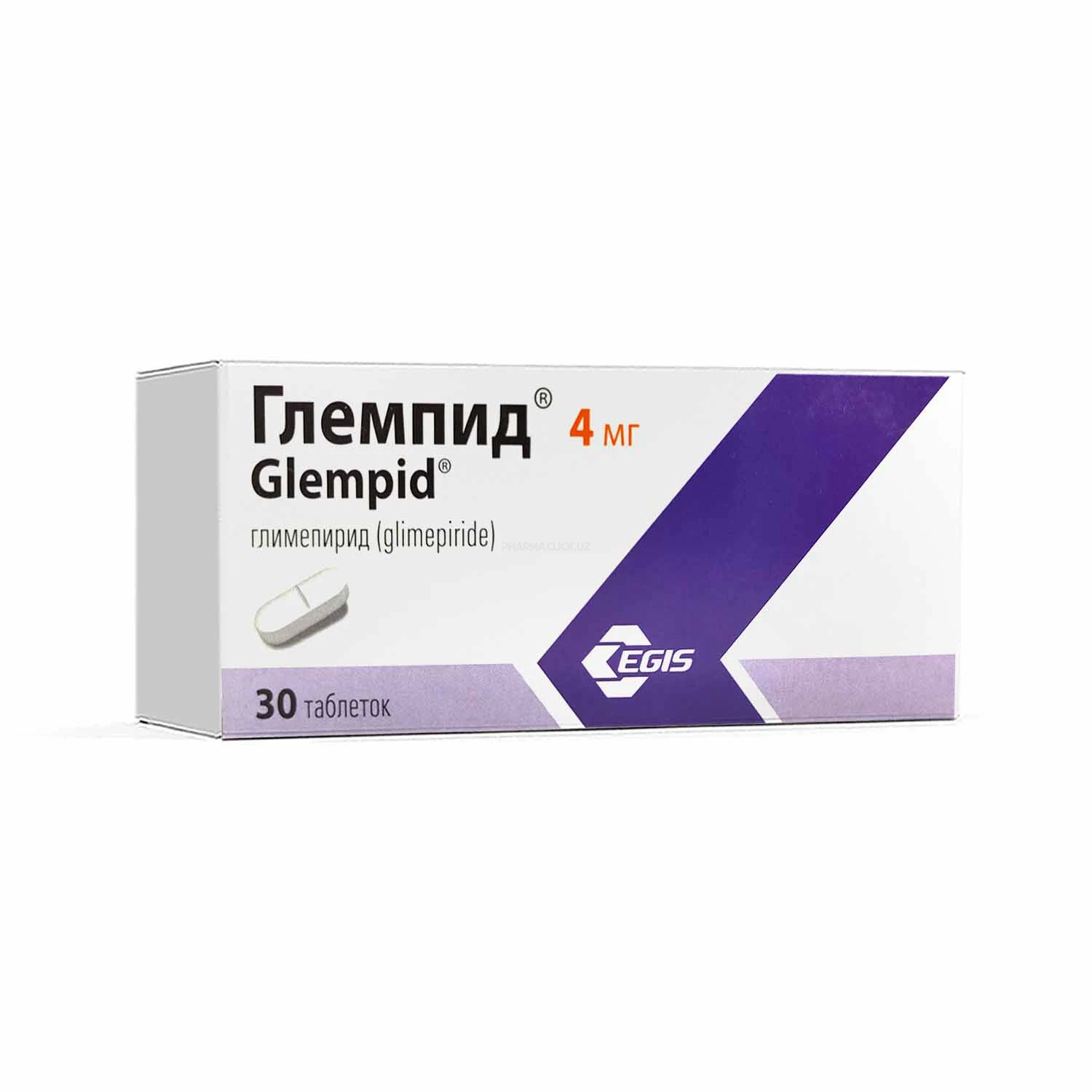 Глемпид таб  4мг № 30 