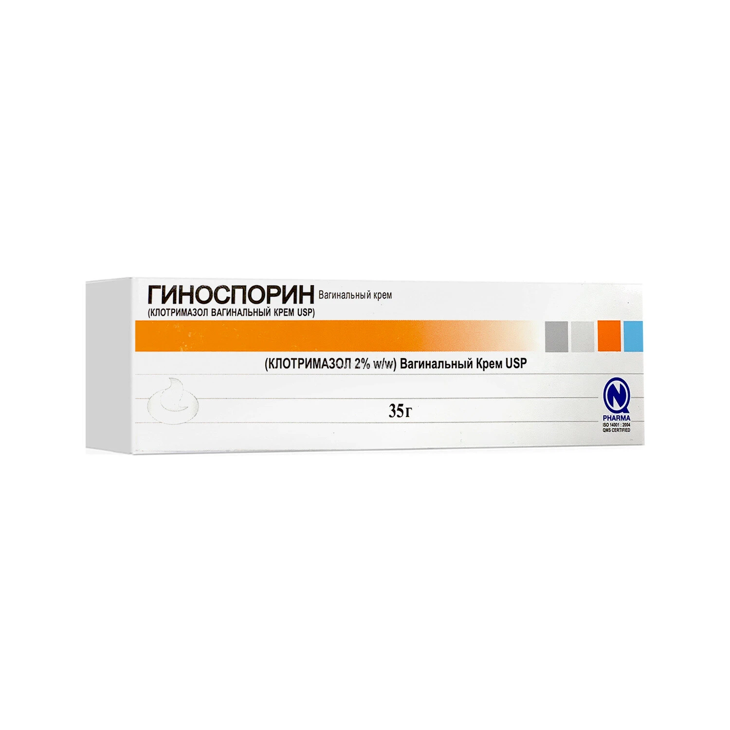 Ginosporin krem vag. 2% 35 g