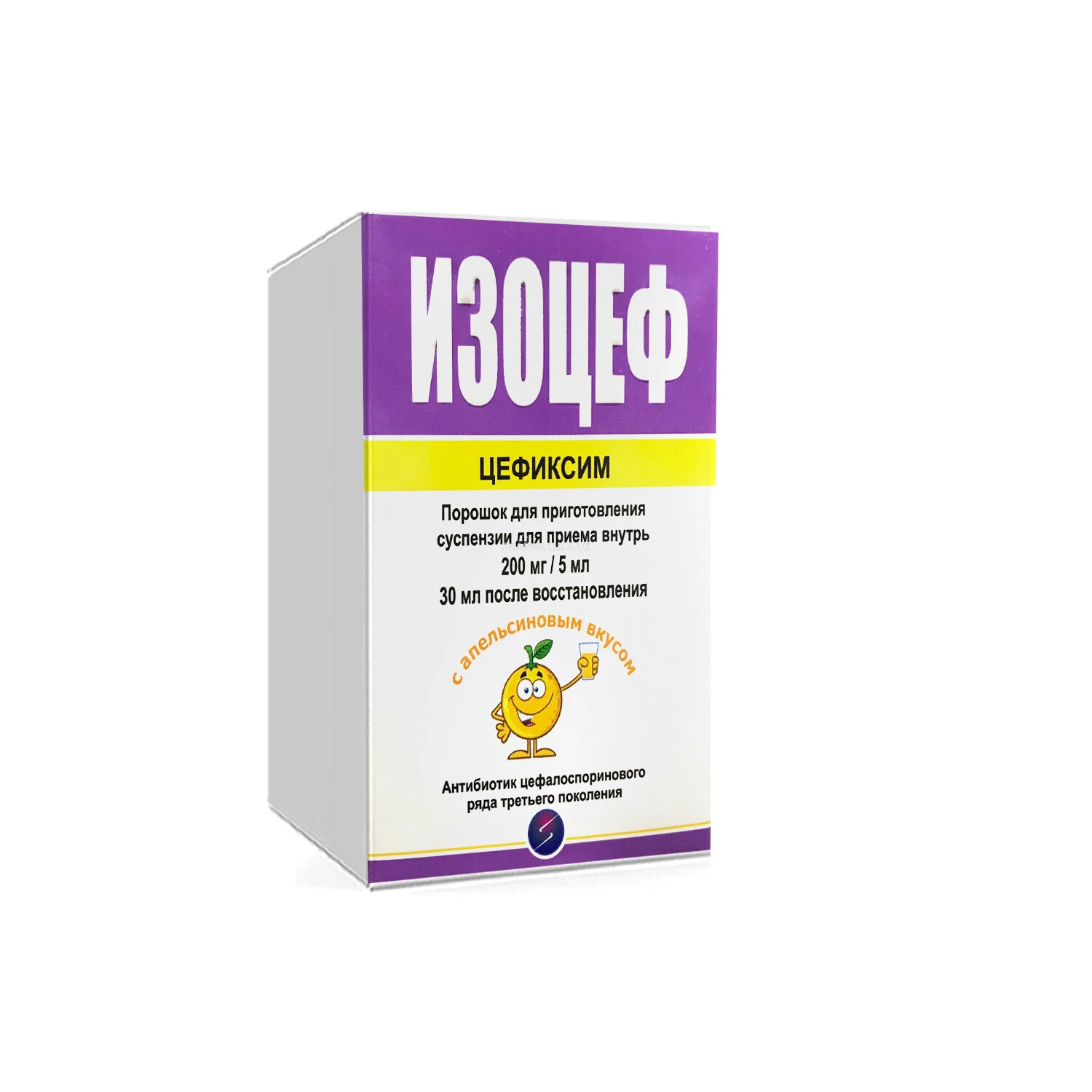 Изоцеф пор.д.сусп.200 мг/5мл 
