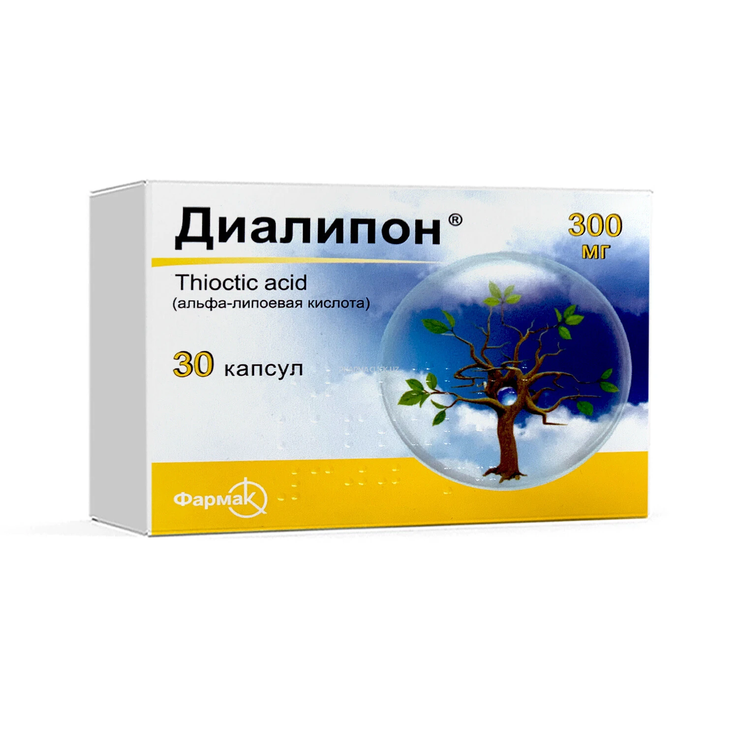 Dialipon kaps. 300mg №30
