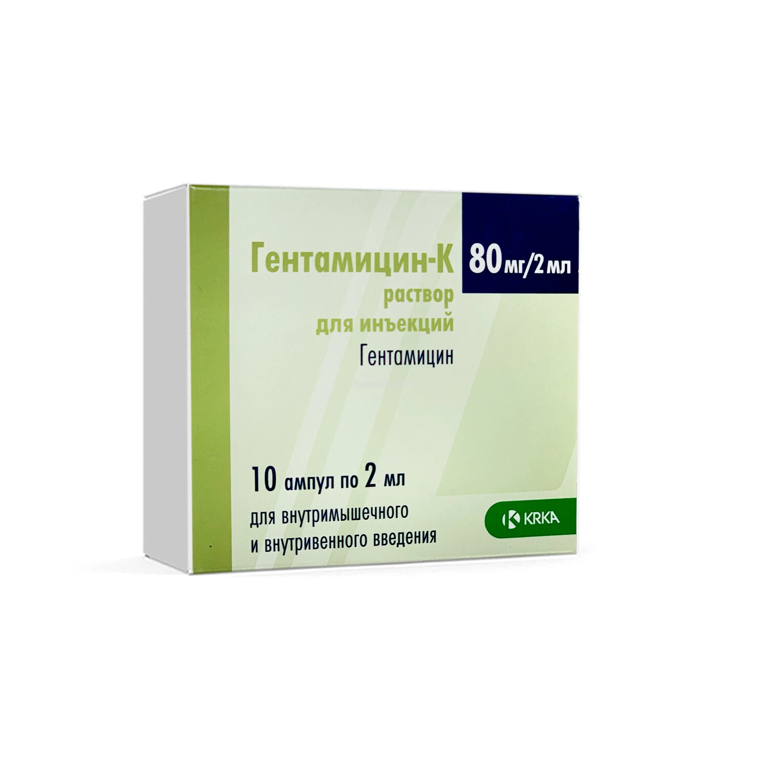 Гентамицин-К д/ин. 80мг/2мл.№10 