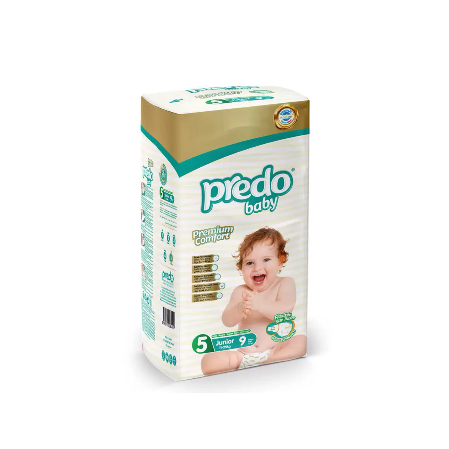 Подгузники детские "Предо" 5 Junior (11-25 кг) 9 шт