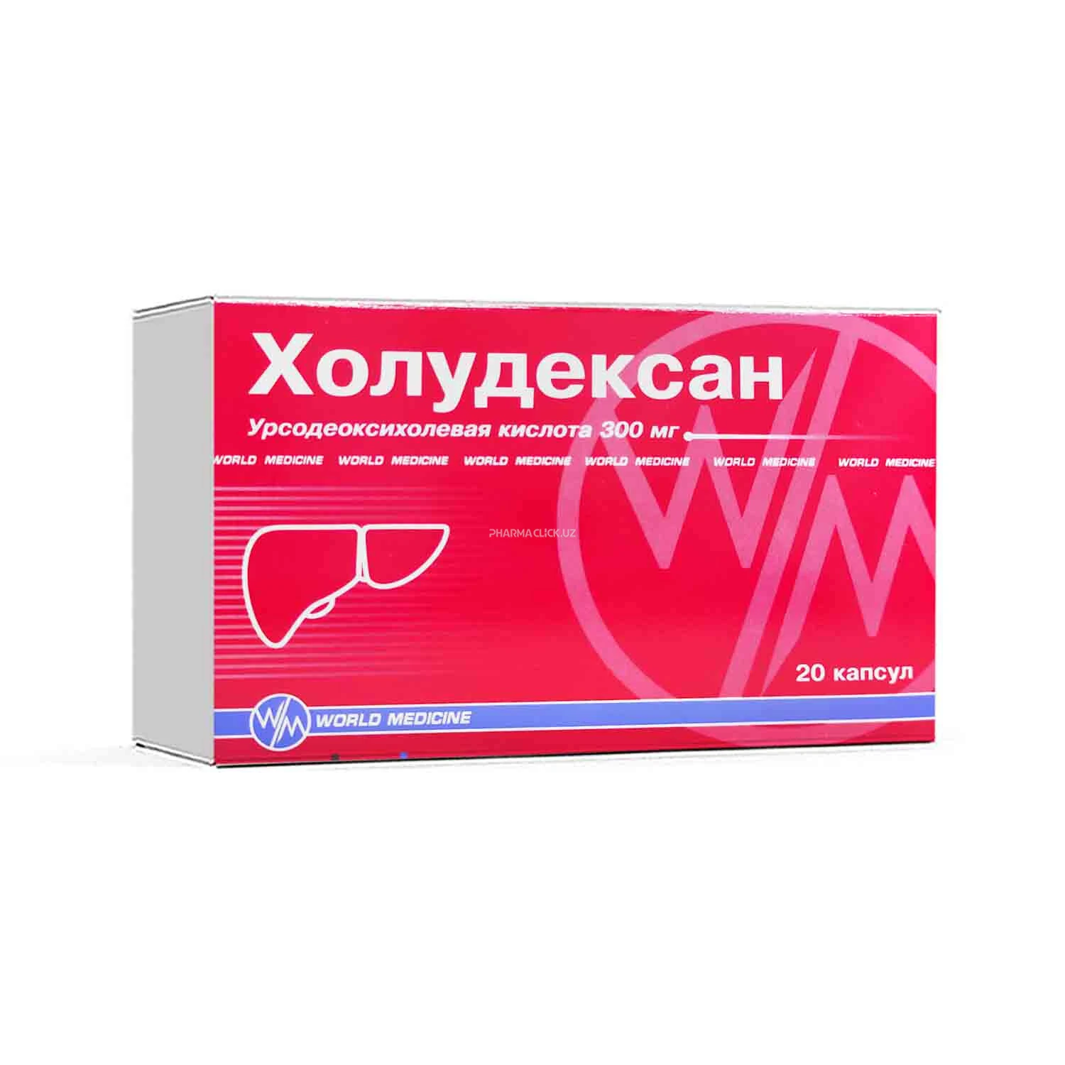 Xoludeksan kapsulalari 300mg №20