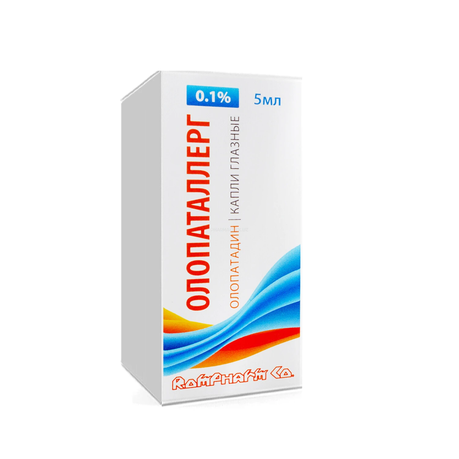 Olopatallerg ko‘z tomchilari 1mg/ml 5ml