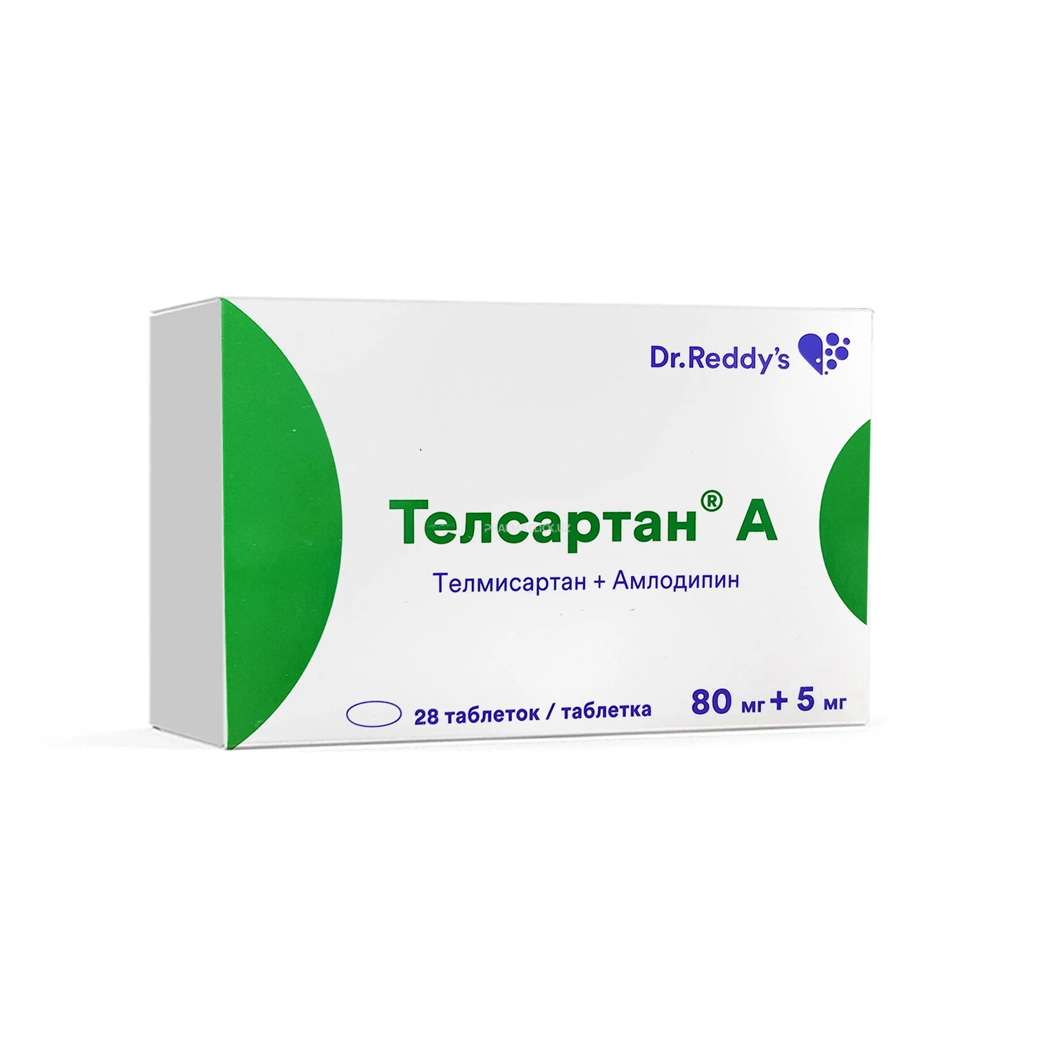 Telsartan A tab. 80mg+5mg №28