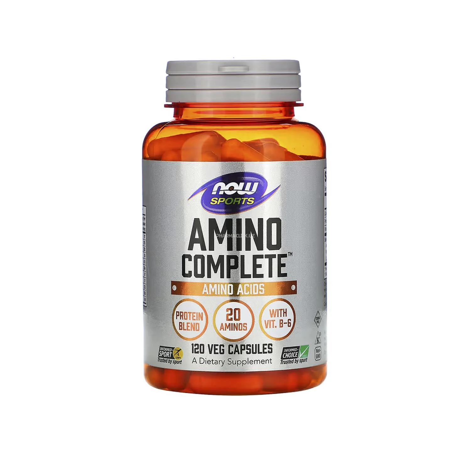 Now Foods AMINO COMPLETE 120 kapsuladan iborat aminokislotalar majmuasi