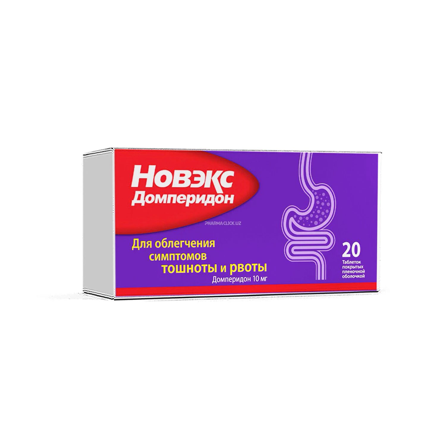 Noveks Domperidon tab. 10mg № 20