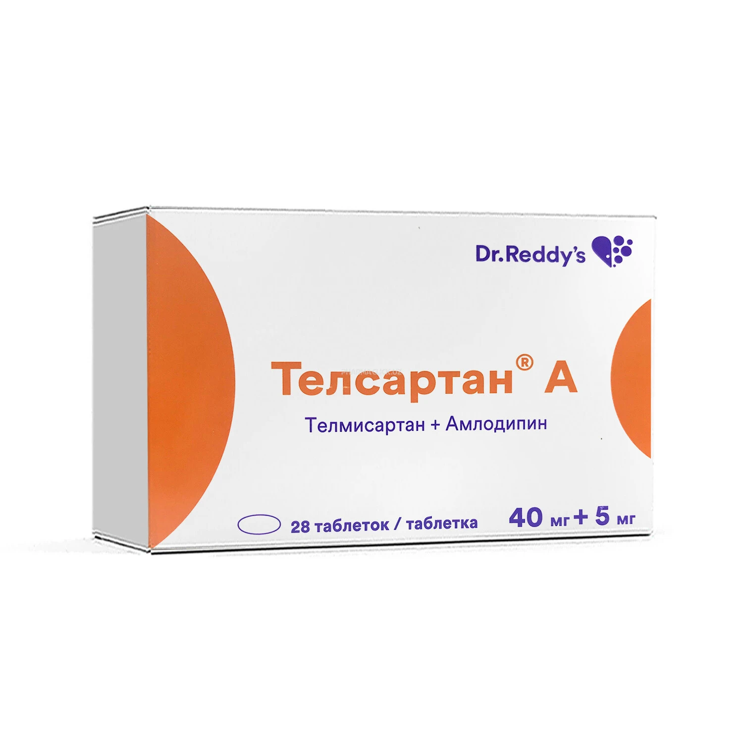 Telsartan A tab. 40mg+5mg №28