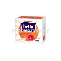 Тампоны без аппликатора Bella premium comfort Super Plus 8шт в картонной упаковке