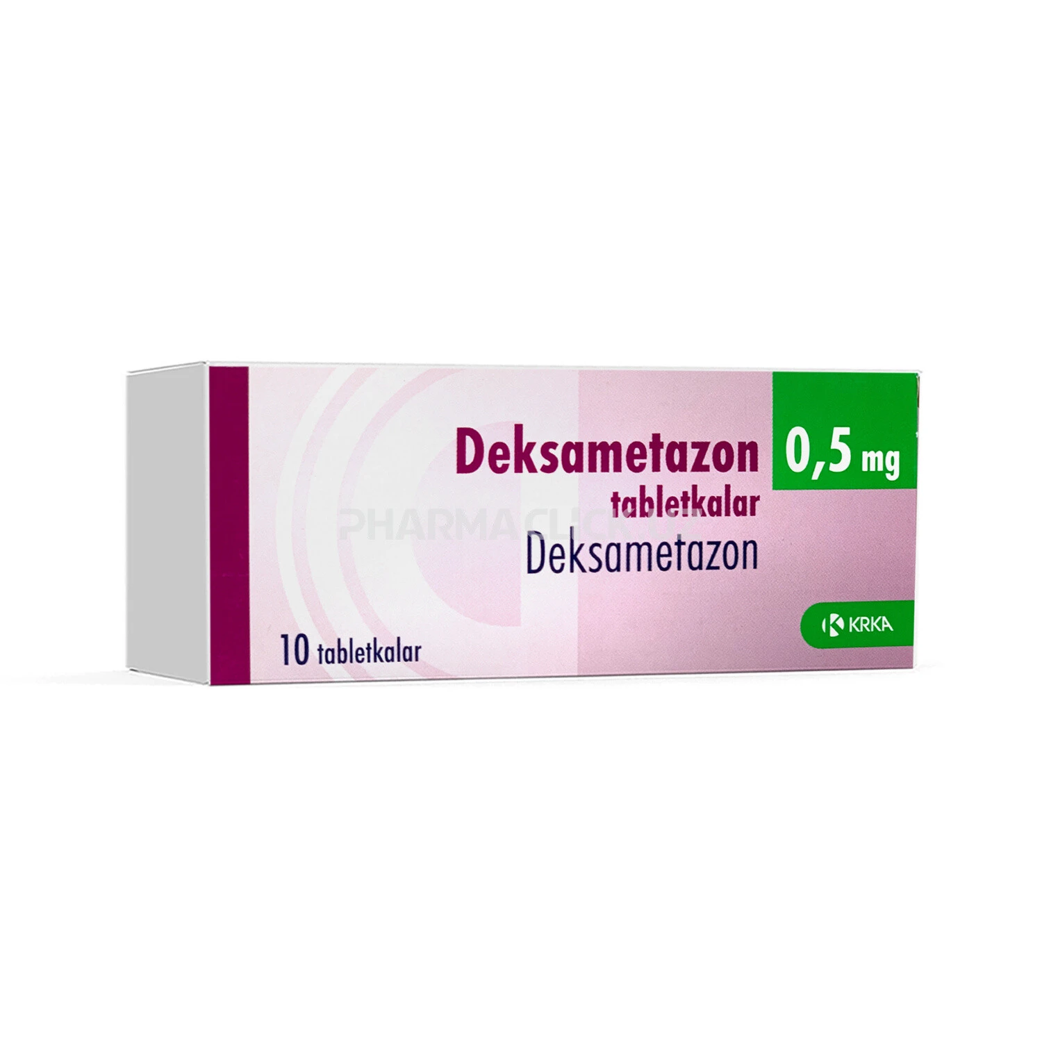 Deksametazon 0,5mg №10 KRKA Deksametazon 0,5mg №10 KRKA