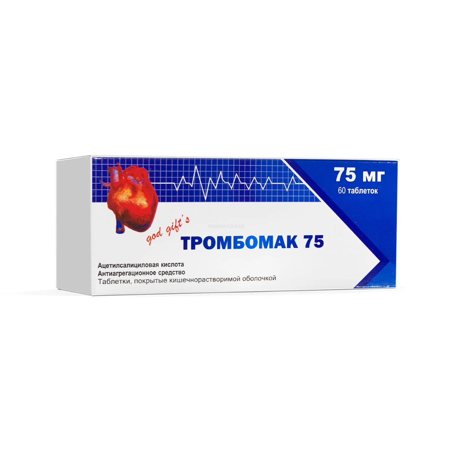 ТромбоМак таб.75мг№60