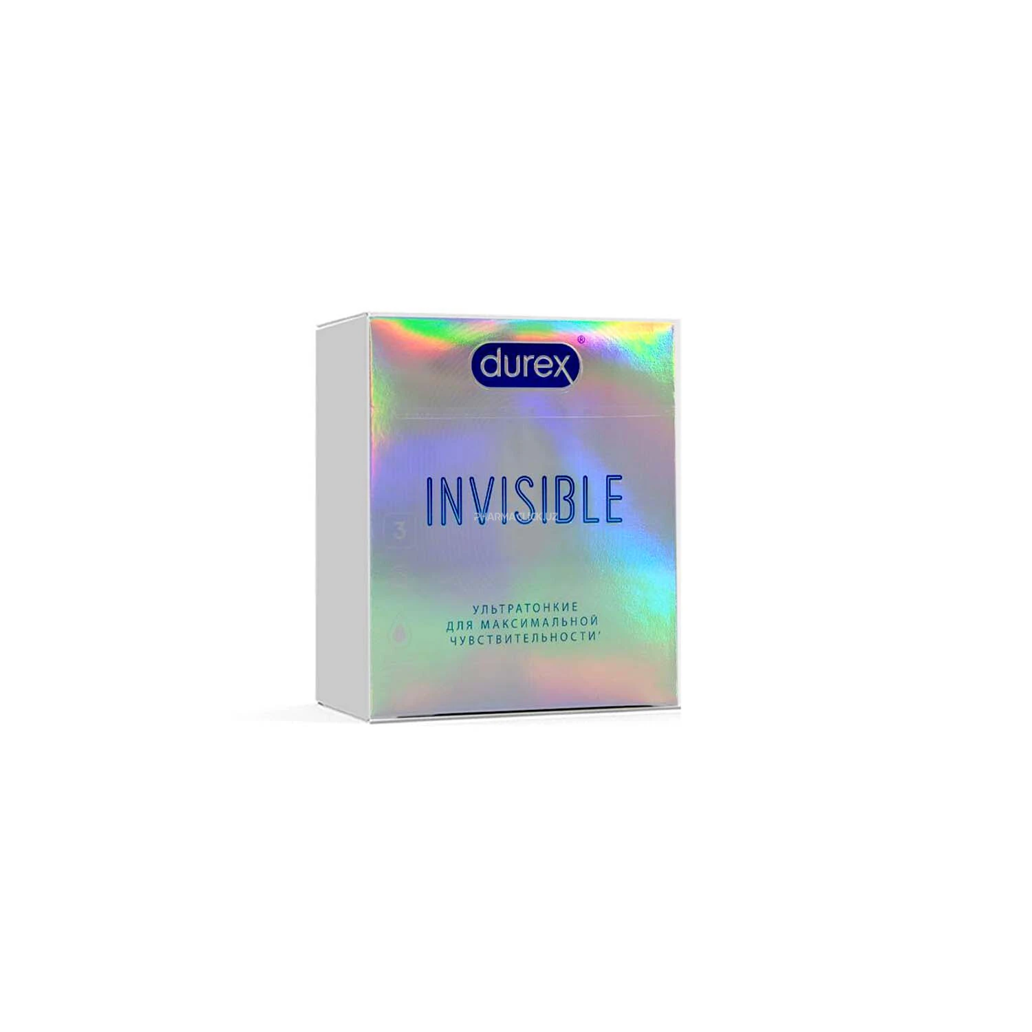 DUREX Invisible prezervativlari №3 (o‘ta yupqa)