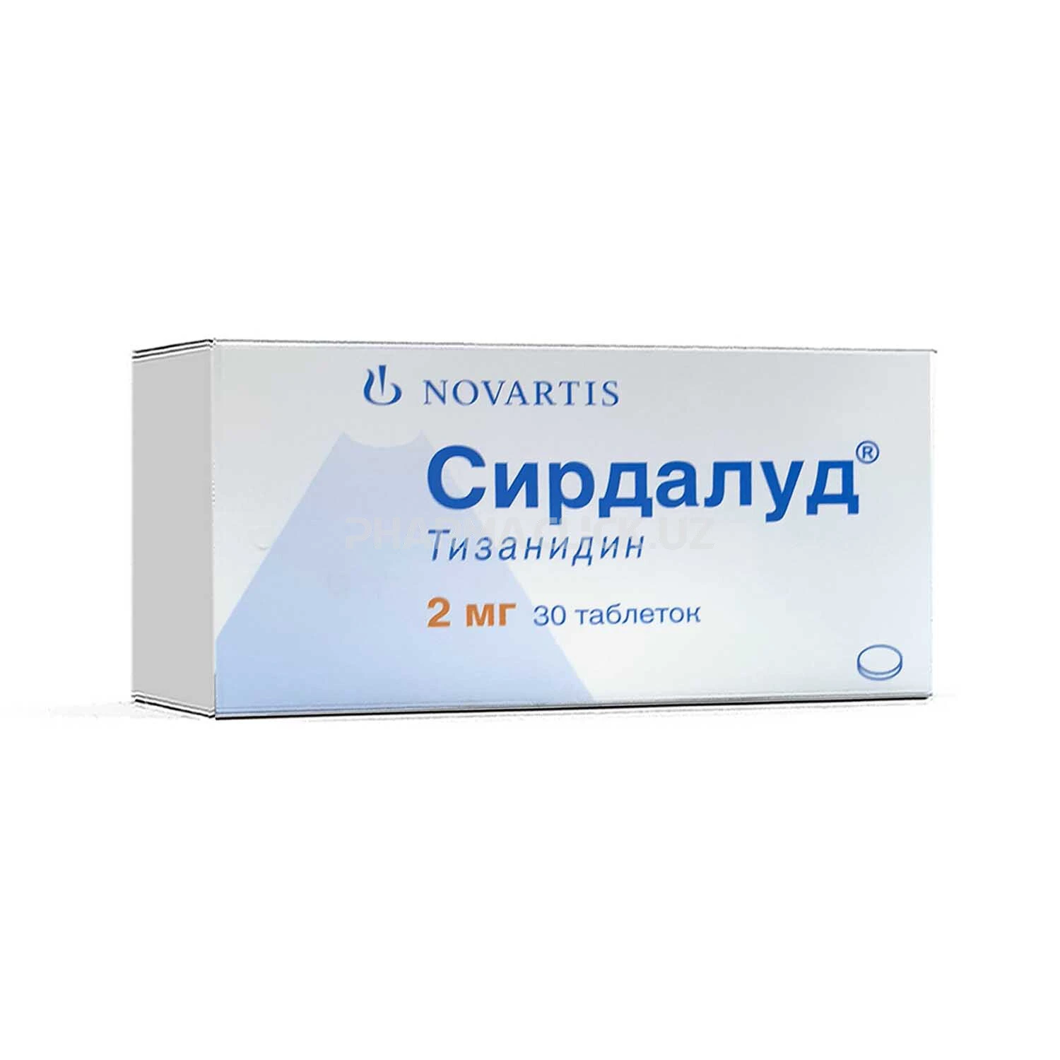 Сирдалуд таб. 2мг №30 Сирдалуд таб. 2мг №30
