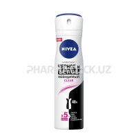 Nivea Антиперспирант  Черное и Белое Невидимый Clear  150 ml