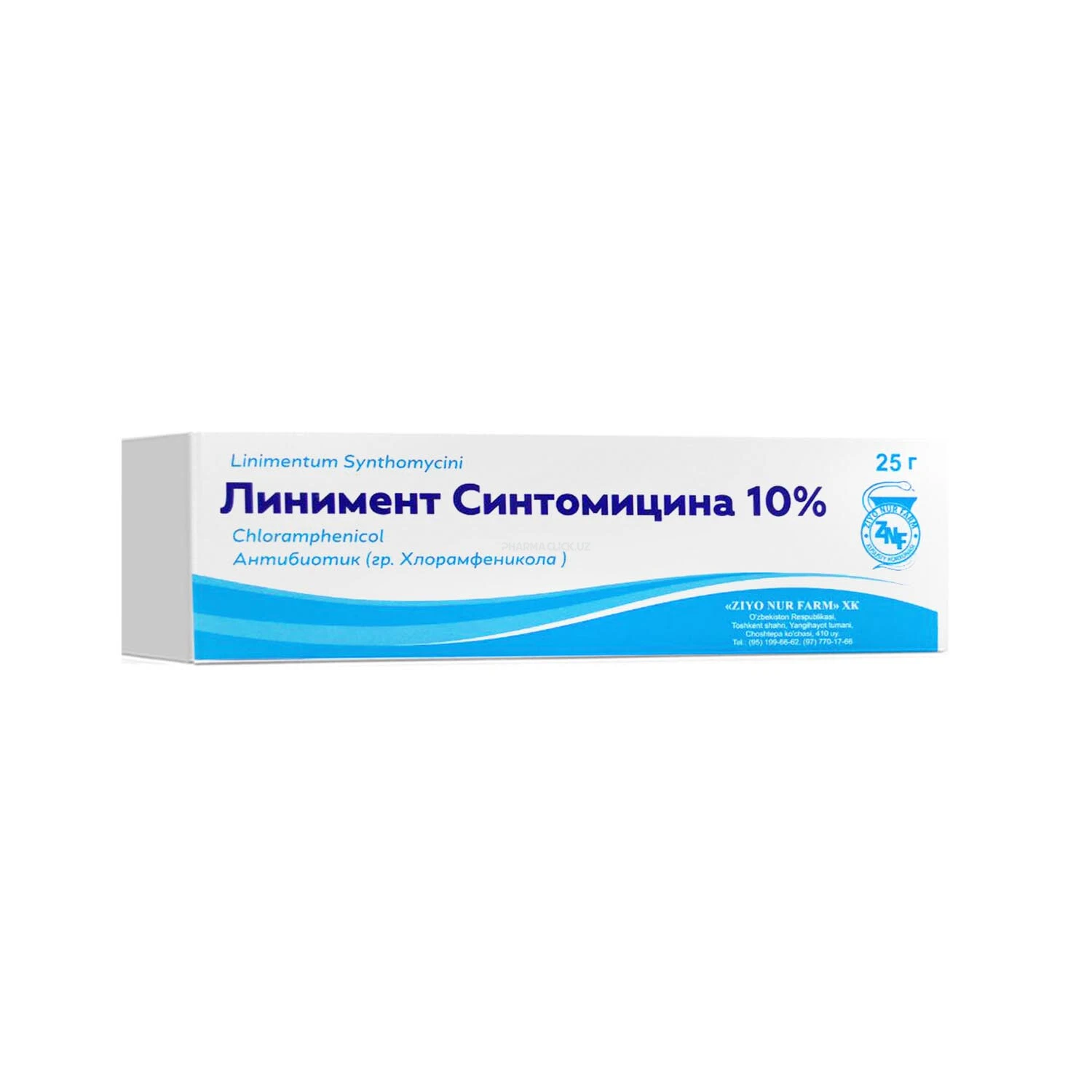 Sintomitsin liniment 10% 25g (ZNF)