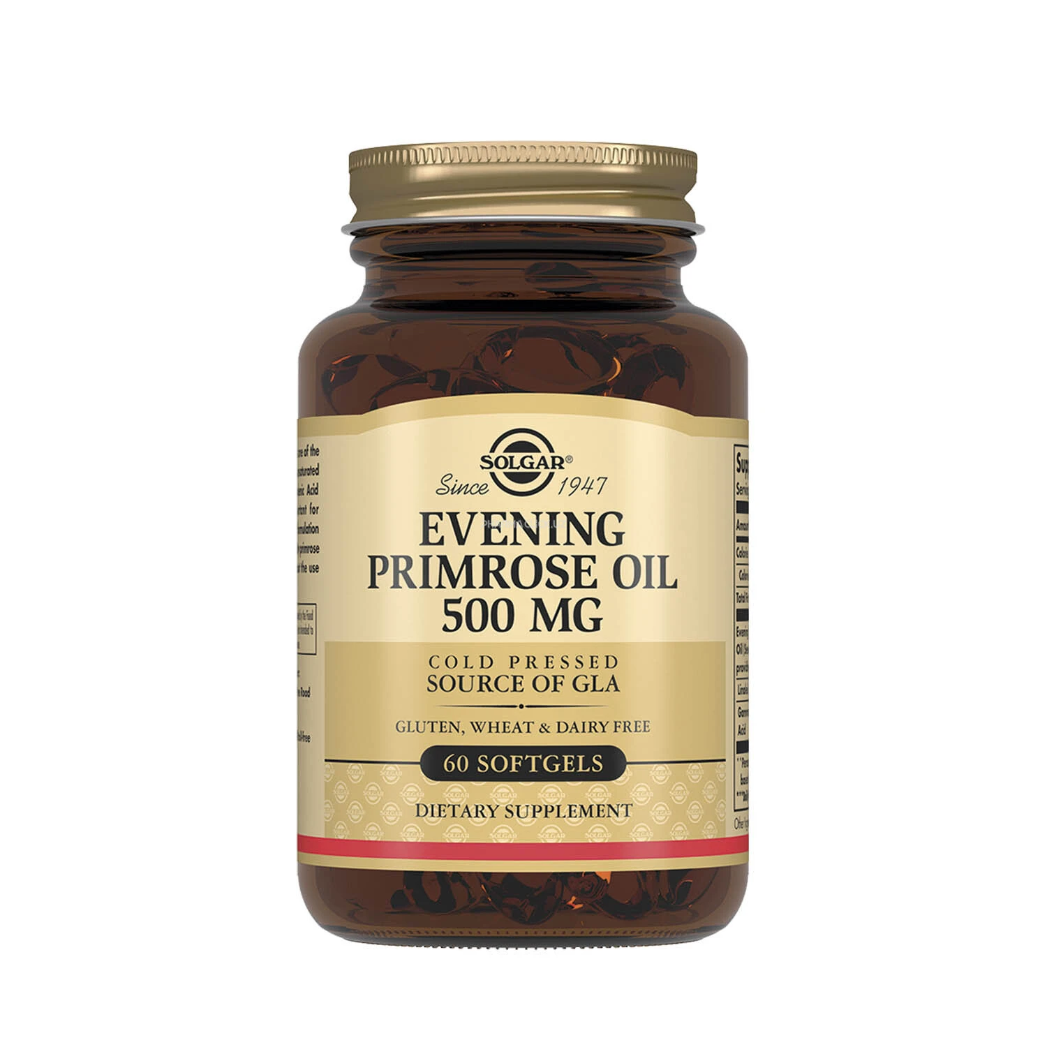 Navro‘zgul moyi kapsulalari 500 mg, kapsulalar, Solgar, №60