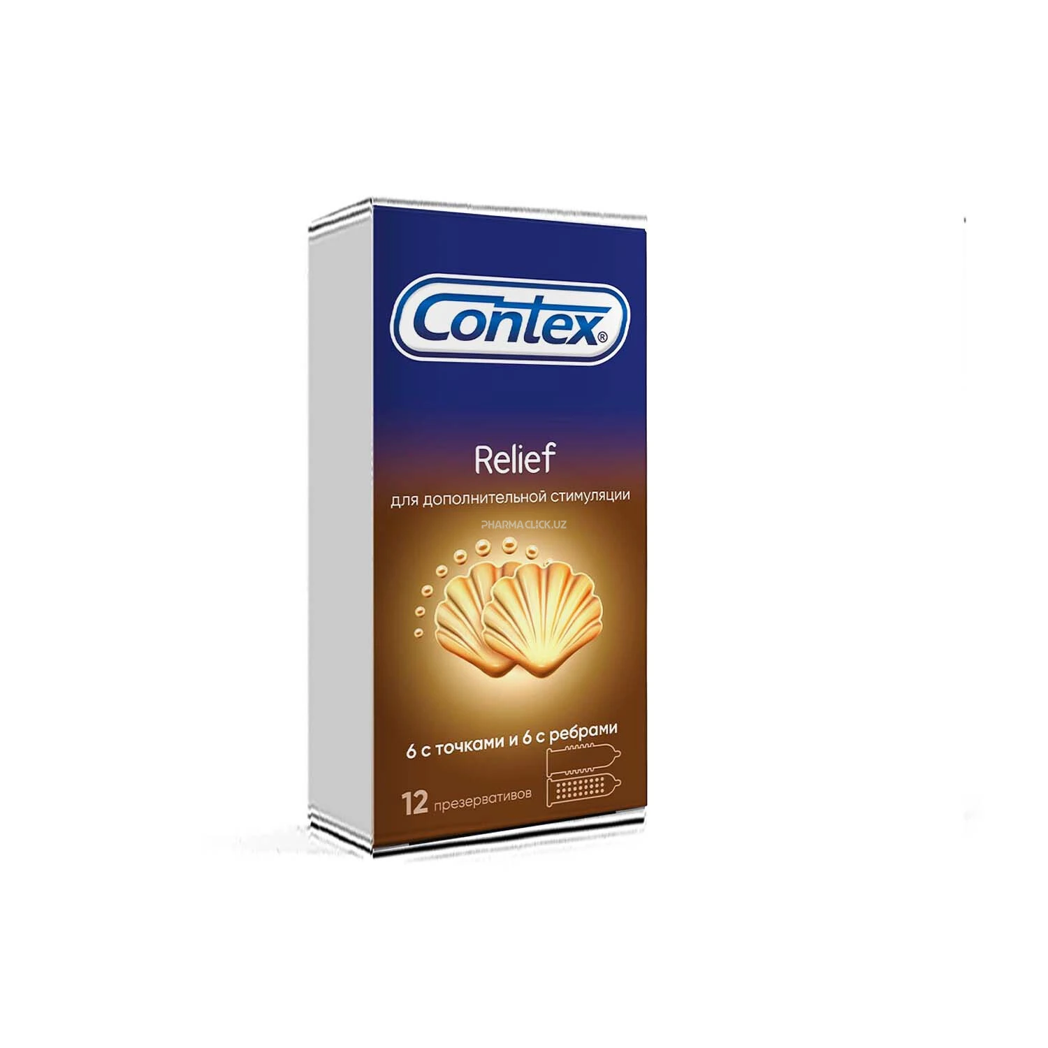 Презервативы Contex Relief №12