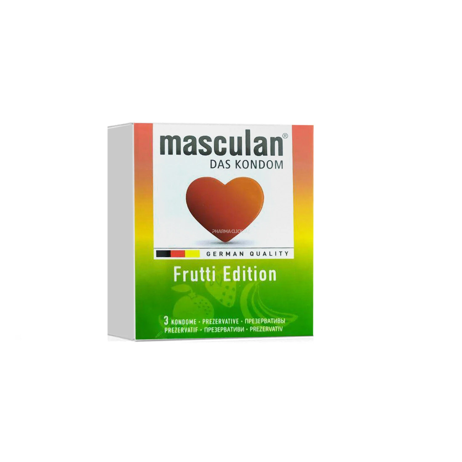 Prezervativlar Masculan №3 Frutti Edition