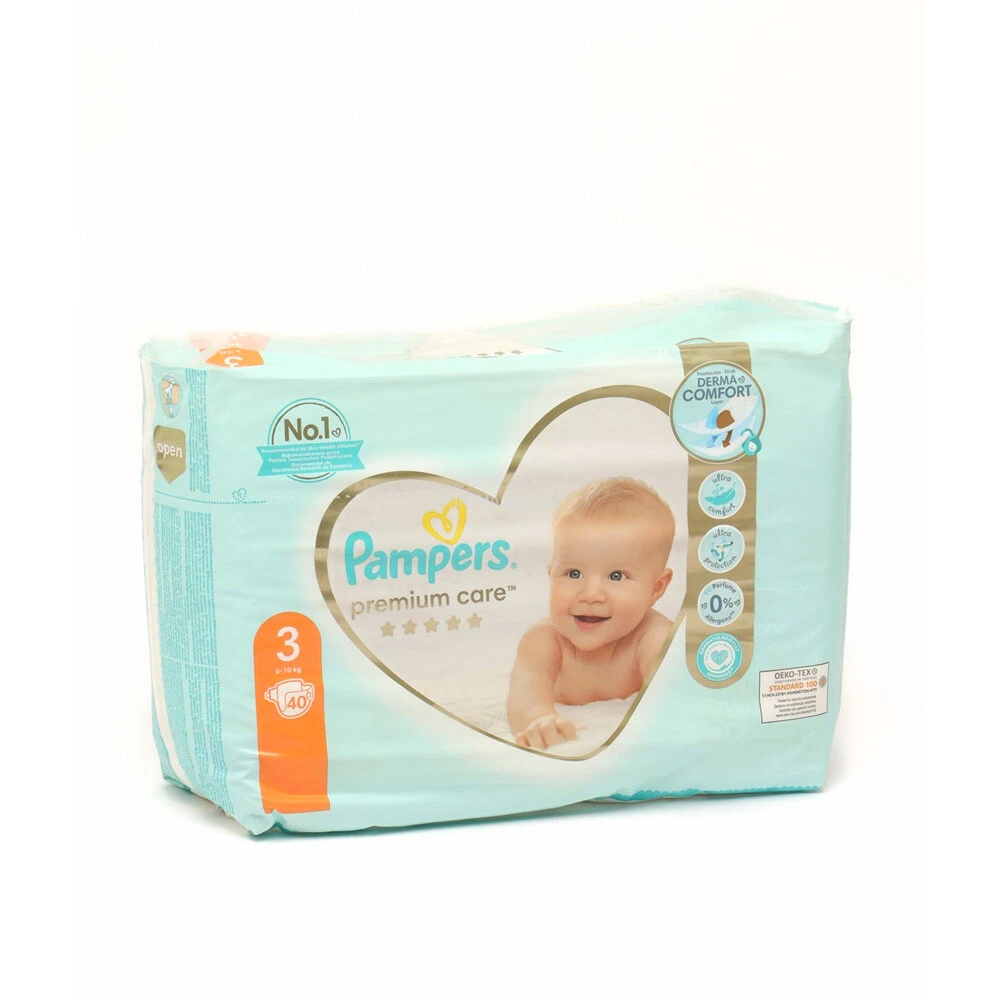 Tagliklar Pampers Premium Care S3-40 dona