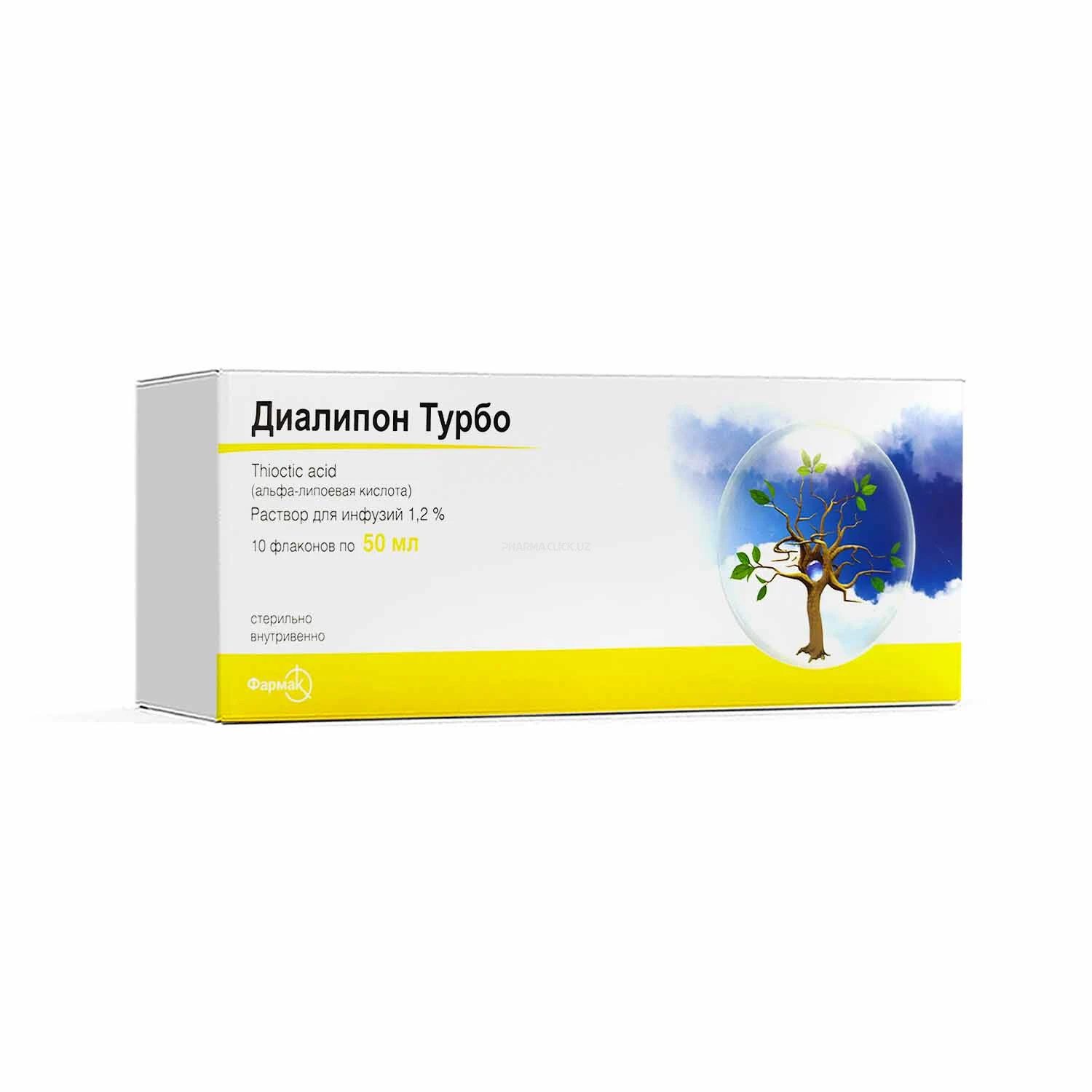 Dialipon Turbo eritma 1,2% 50ml №10