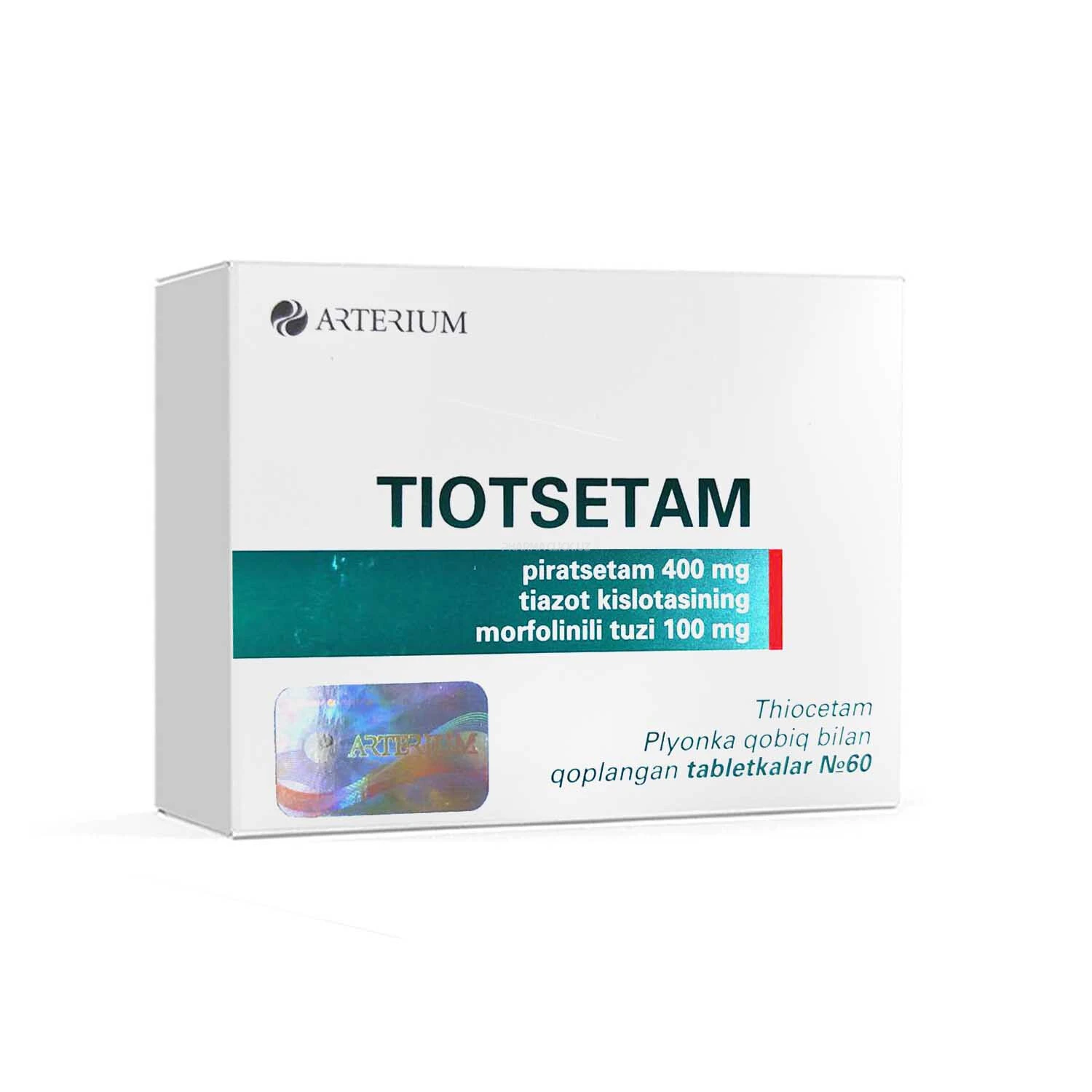 Тиоцетам 400мг/100мг таб №60
