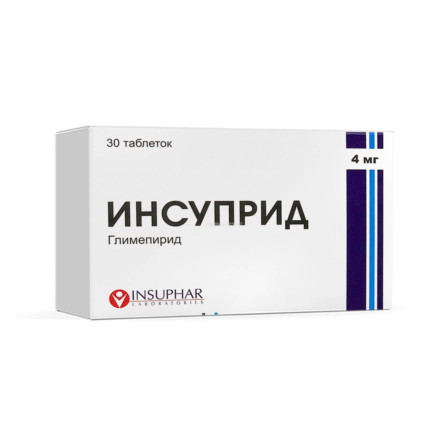 Инсуприд таблетки 4 мг. №30