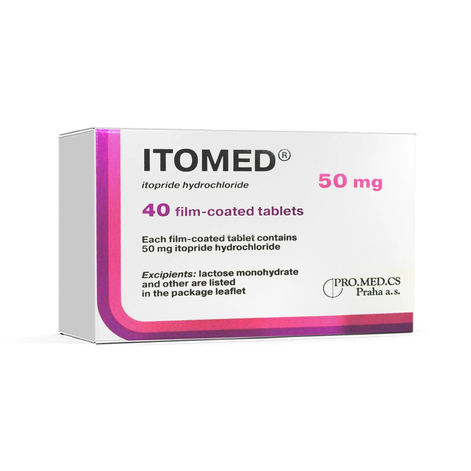 Итомед таб. п/о 50 мг №40