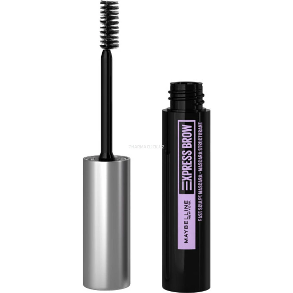 Тушь для бровей Maybelline New York Express Brow Fast Sculpt, Тон 10, Прозрачный, 3,5 мл