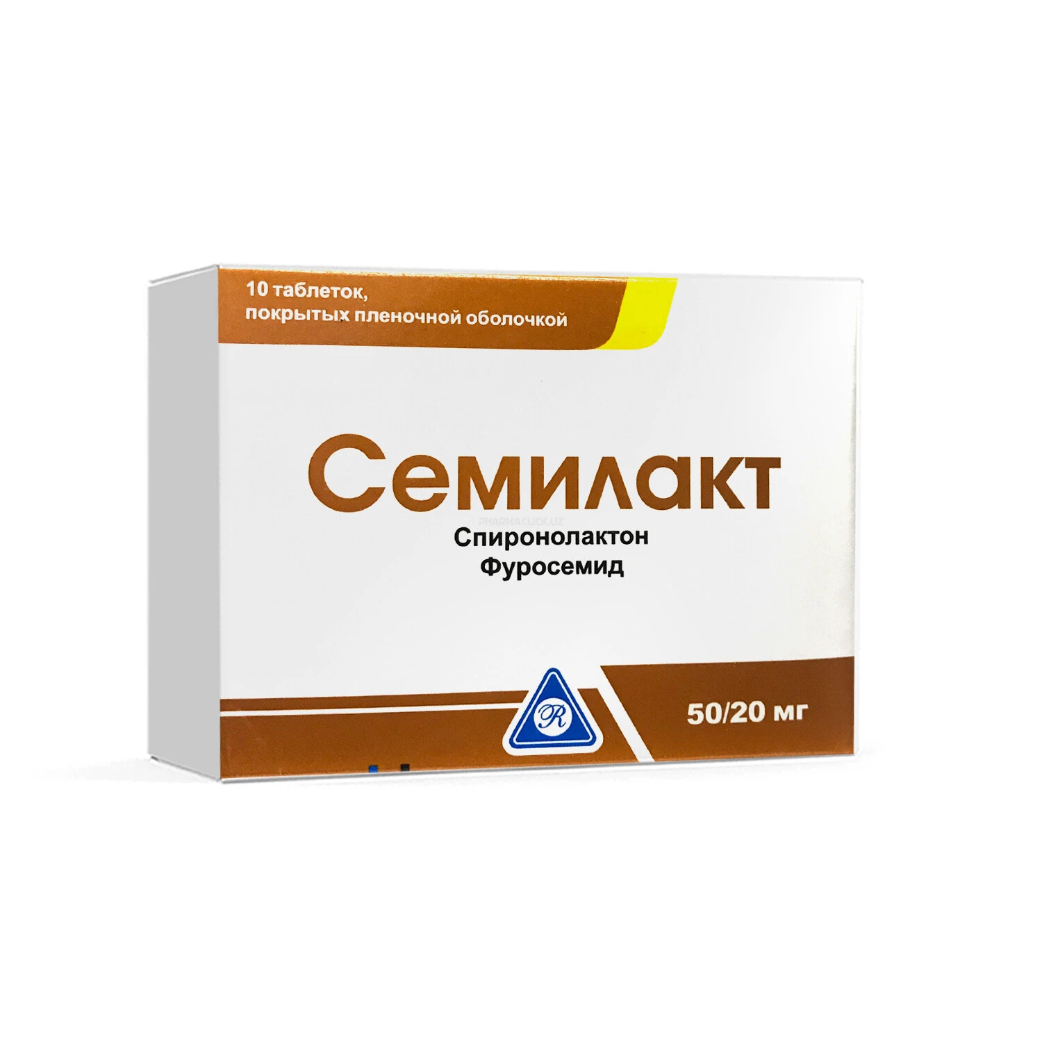 Semilakt tabletkalari 50/20mg №10