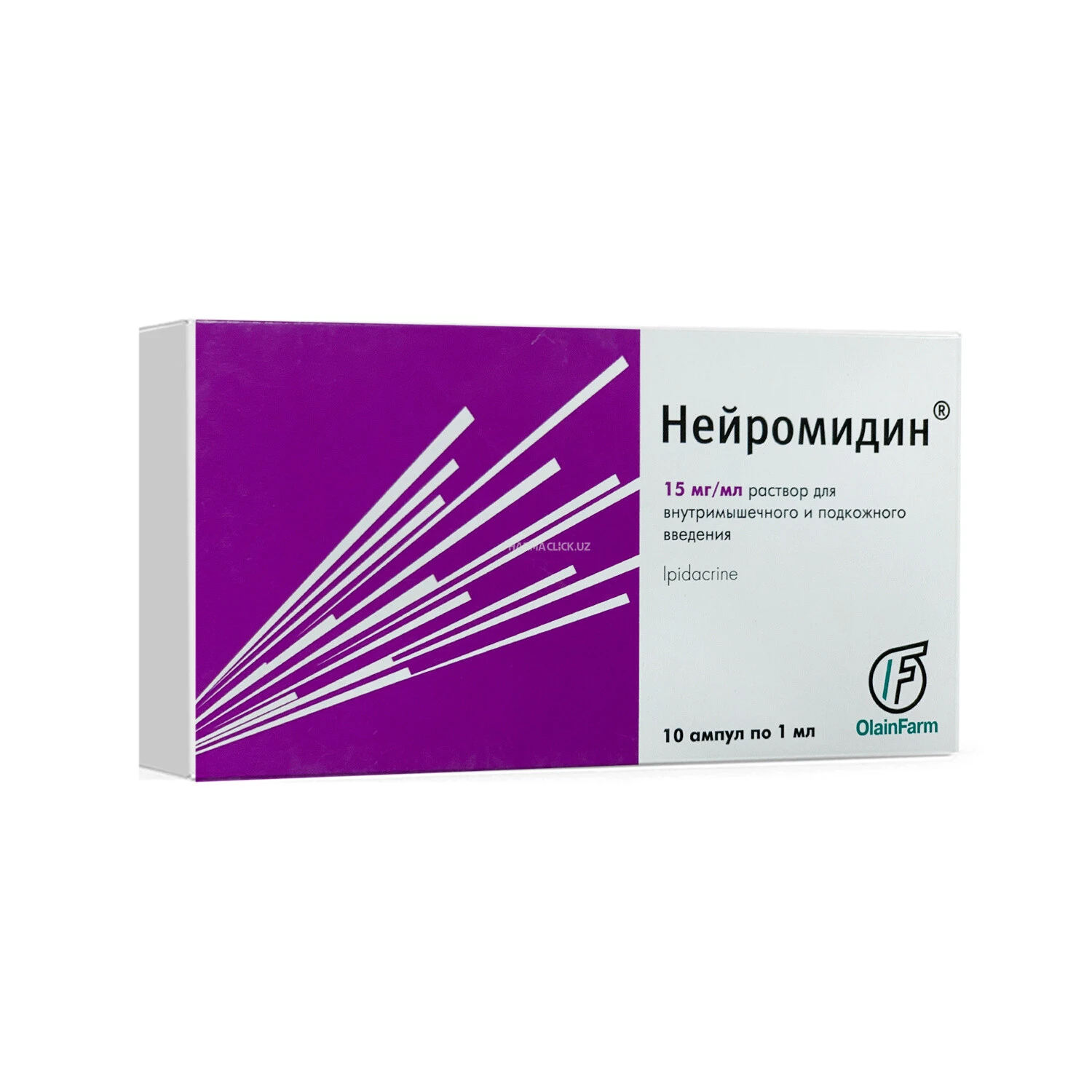 Neyromidin in'ektsiya uchun eritma 1.5% 1ml №10