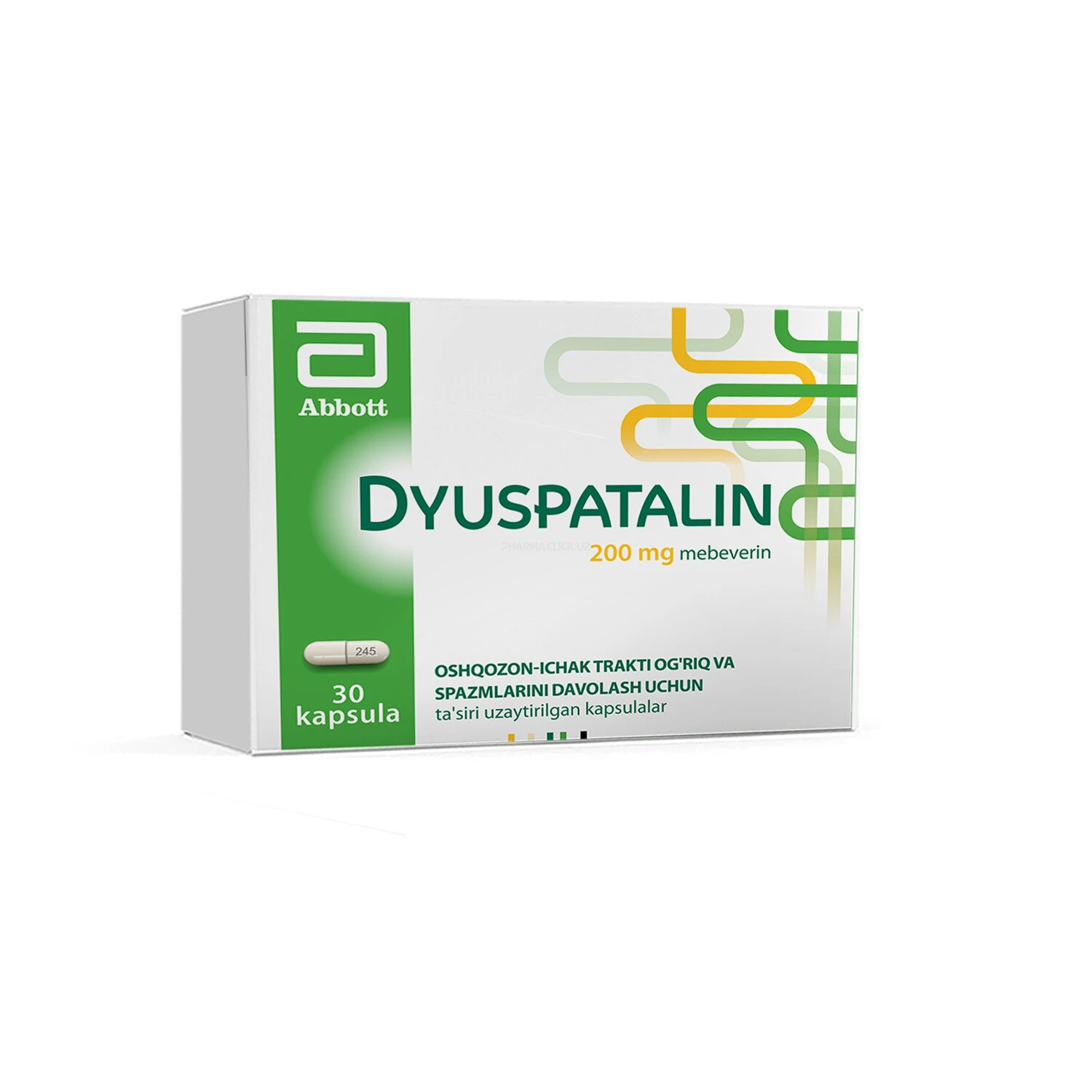 Dyuspatalin kaps. 200mg №30