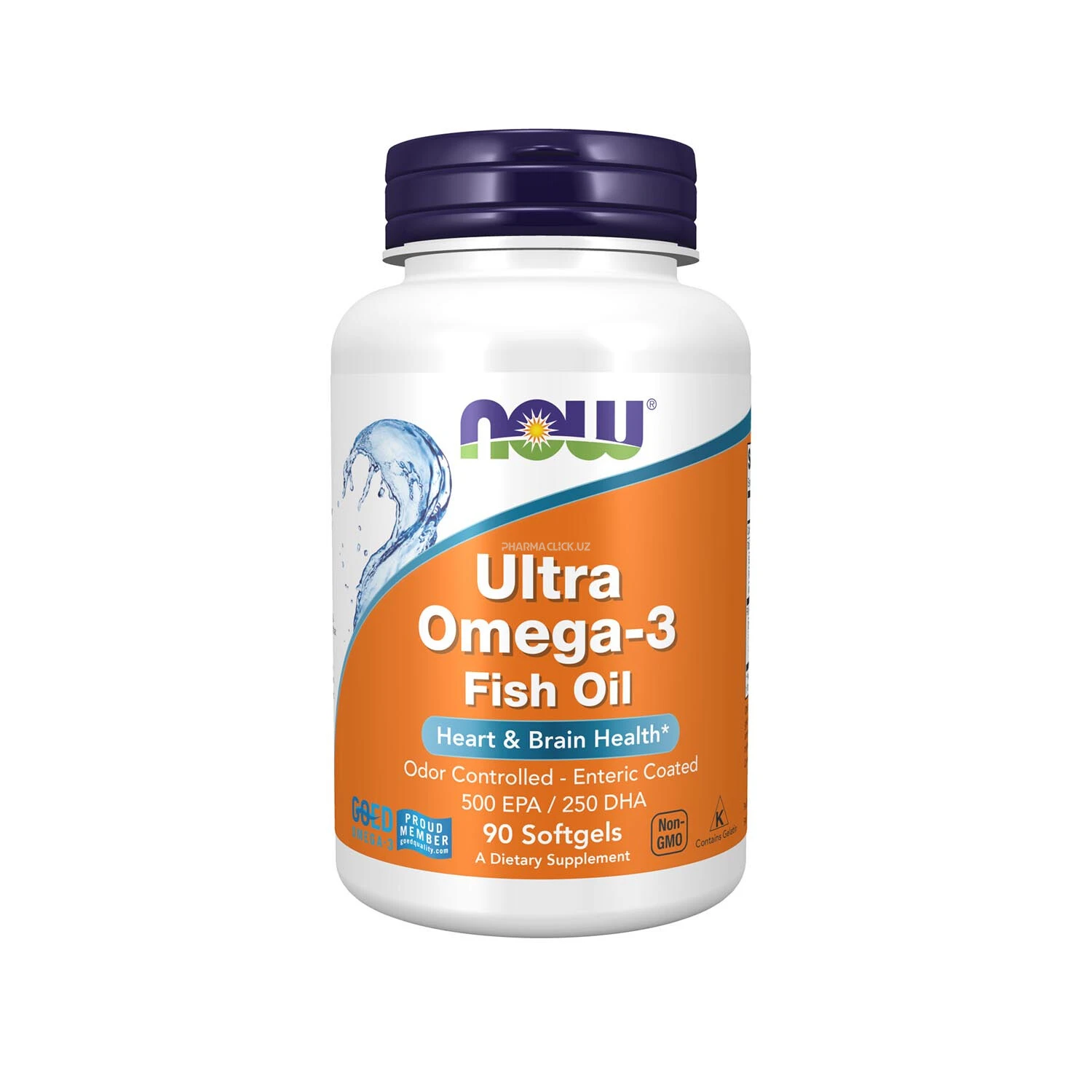 Рыбий жир Омега-3 ультра NOW Foods капс. №90