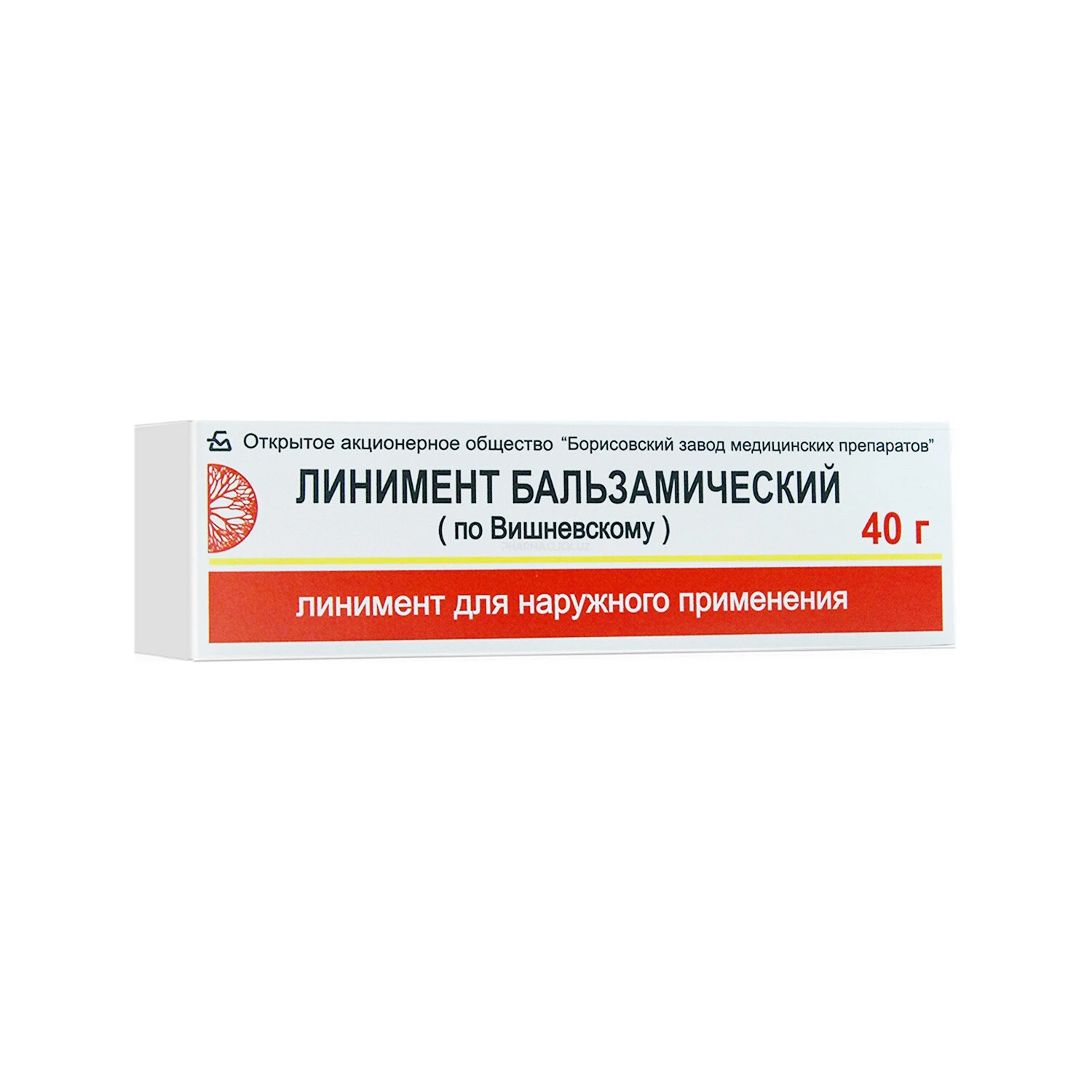 Линимент бальзамический 40 гр  (по Вишневскому) Борисовский