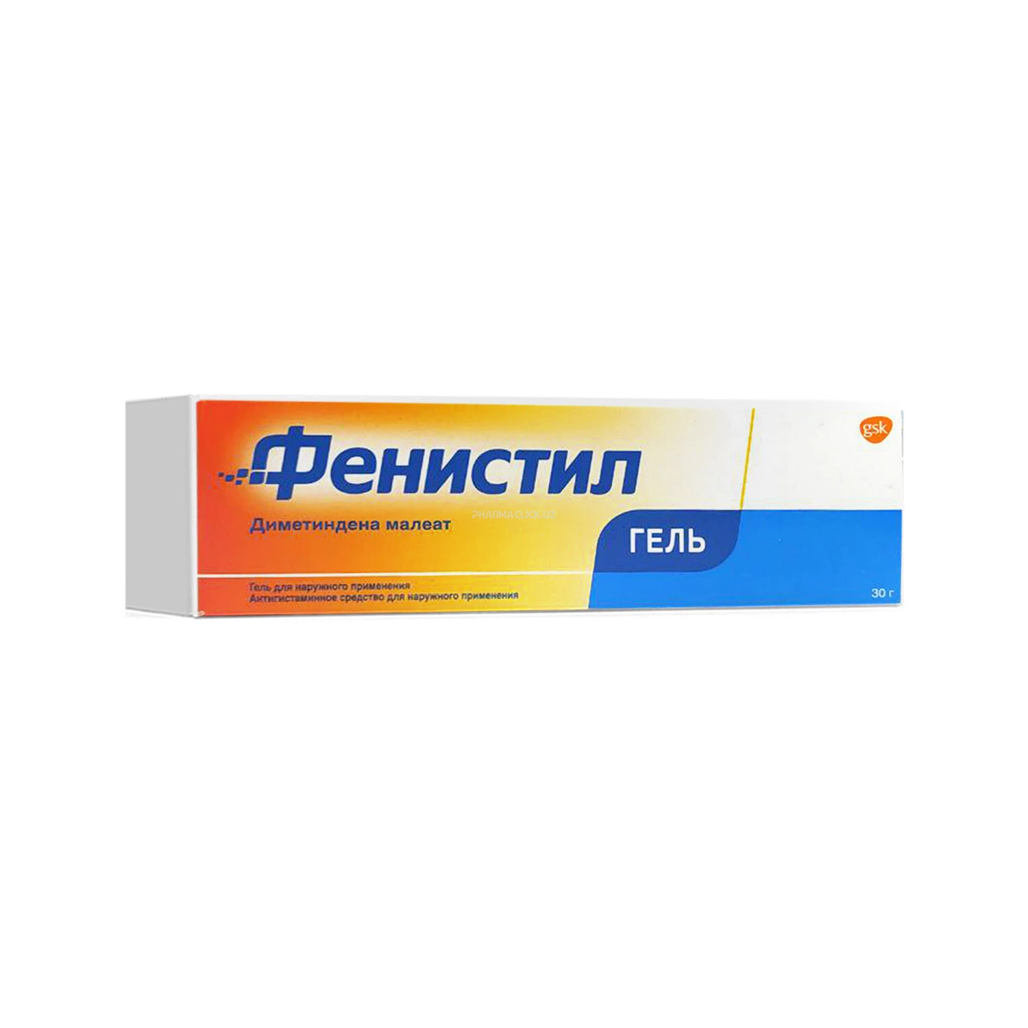 Фенистил гель для нар. прим. 1% 30гр.