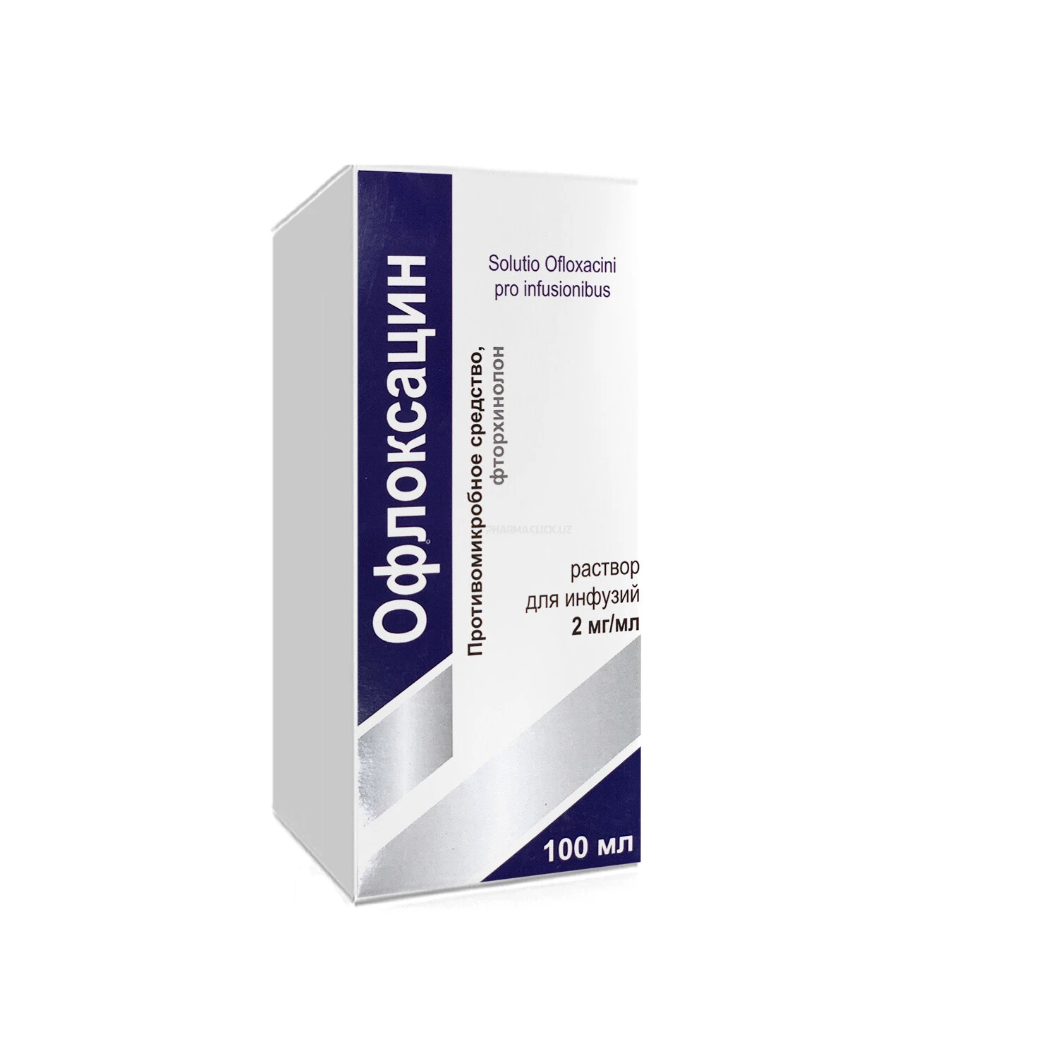 Ofloksatsin infuziya uchun eritma 2mg/ml 100ml Radiks
